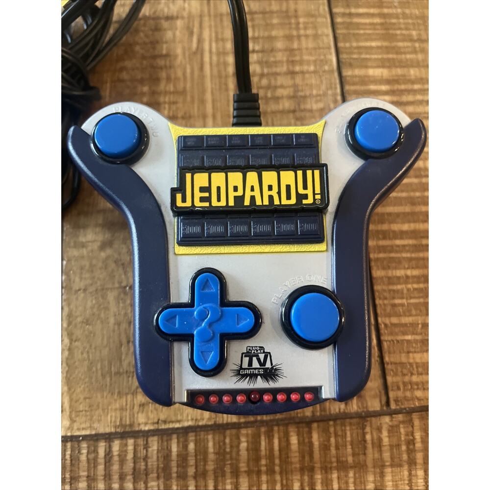 2007 JAKKS PACIFIC Jeopardy TV Plug N Play Handheld Video Game - Picture 2 of 5